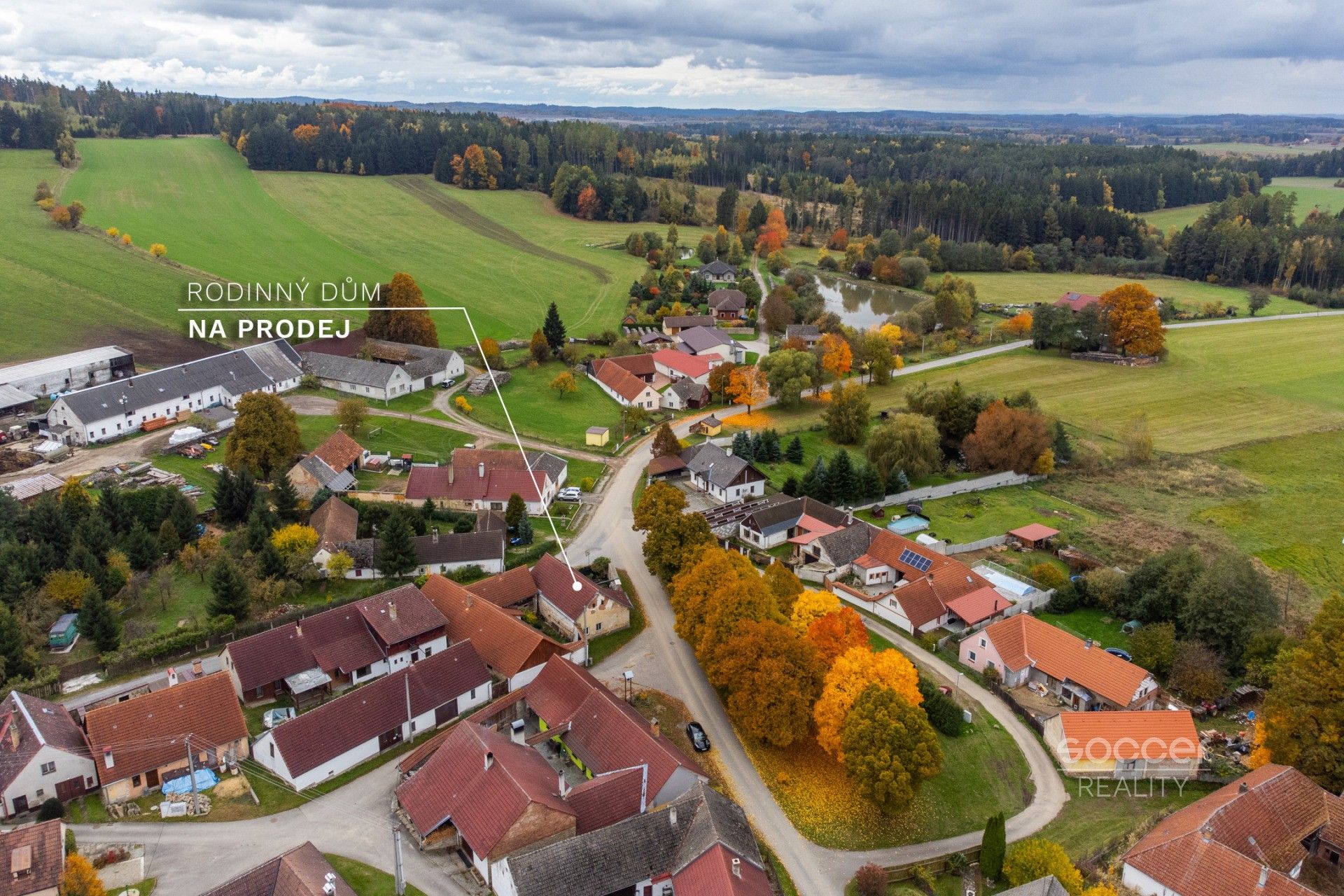 Prodej rodinný dům - Malý Jeníkov, Strmilov, 80 m²