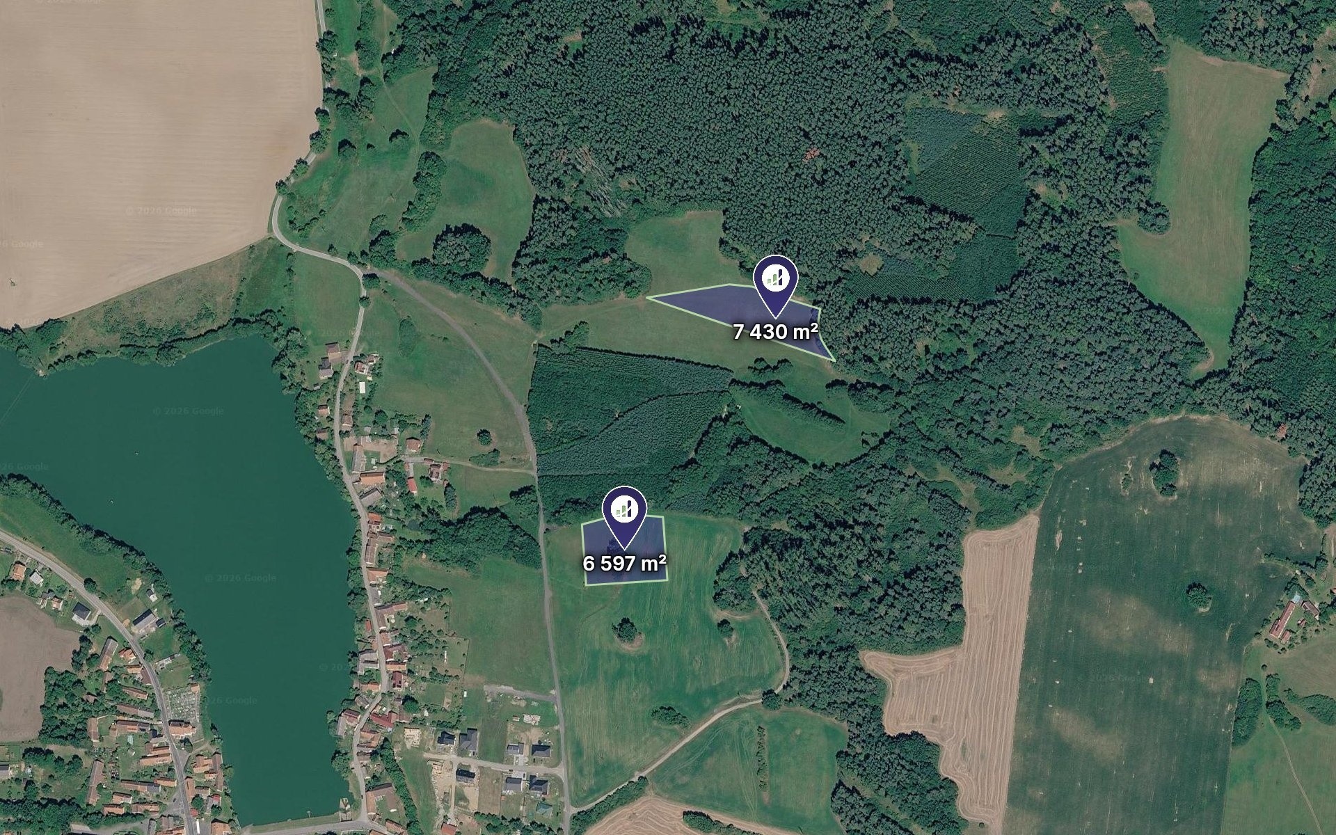 Zemědělský pozemek, 47 791 m²