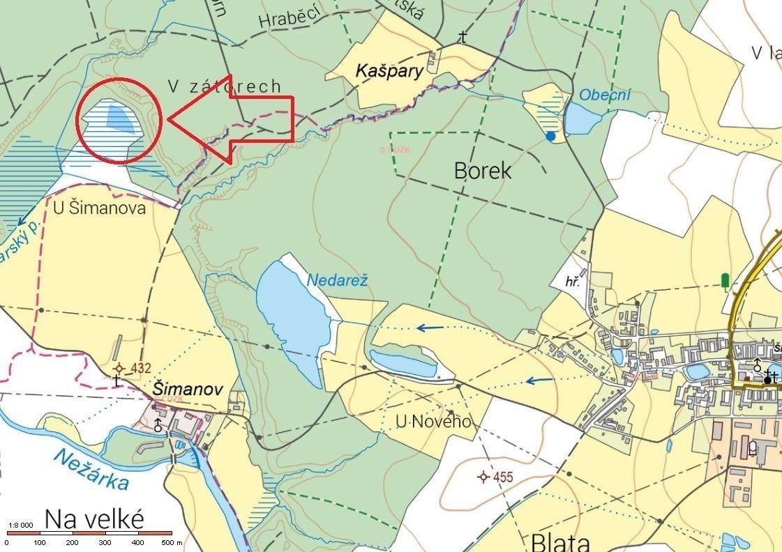 Prodej louka - Hatín