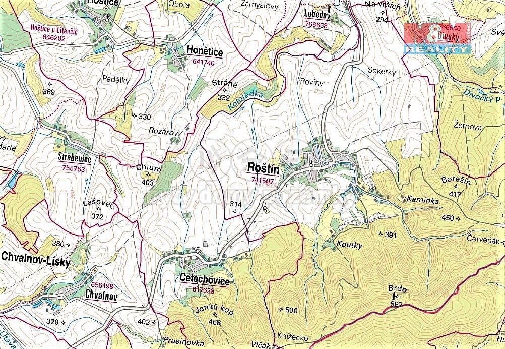 Prodej louka - Cetechovice, okres Kroměříž, Zlínský kraj - 5