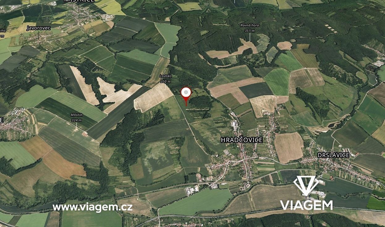 Zemědělské pozemky, Hradčovice, okres Uherské Hradiště, Zlínský kraj