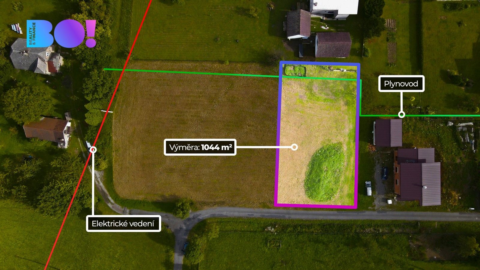 Pozemky pro bydlení, Český Těšín, 1 044 m² - 1