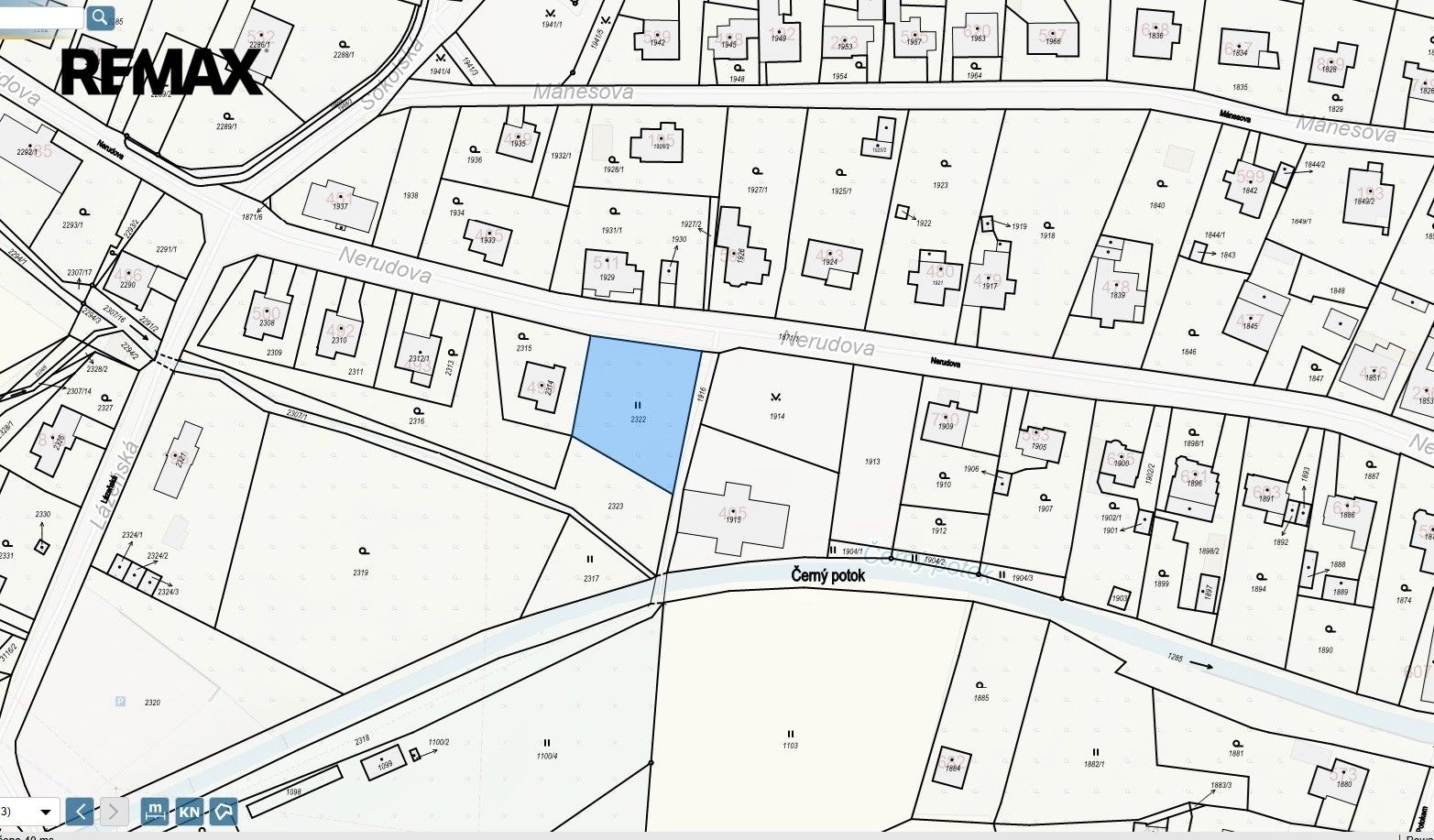 Pozemky pro bydlení, Zlaté Hory, 1 027 m² - 2