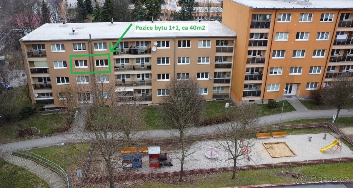 Pronájem byt 1+1 - Liberec, 460 06, 40 m²