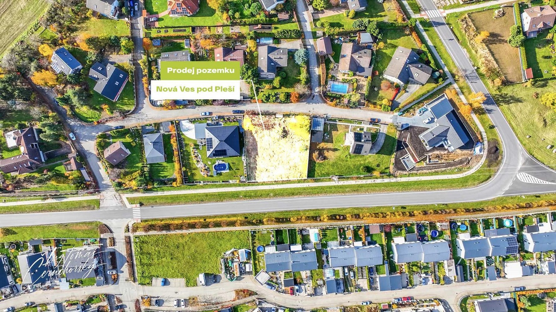 Pozemek pro bydlení · Včelnická, Nová Ves pod Pleší, okres Příbram - 4