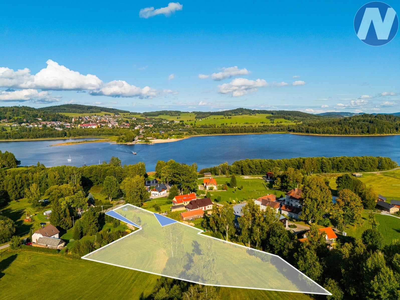 Pozemky pro bydlení, Horní Planá, 4 957 m²