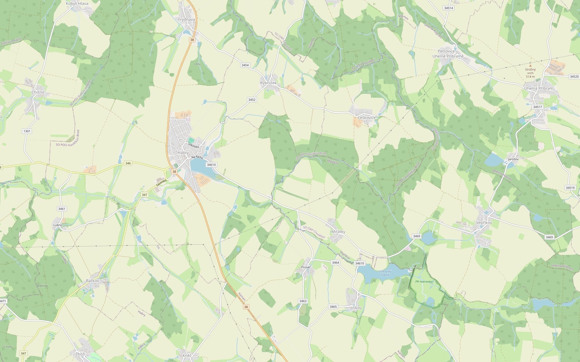 Zemědělský pozemek · 7 386 m² · Vepříkov - 3