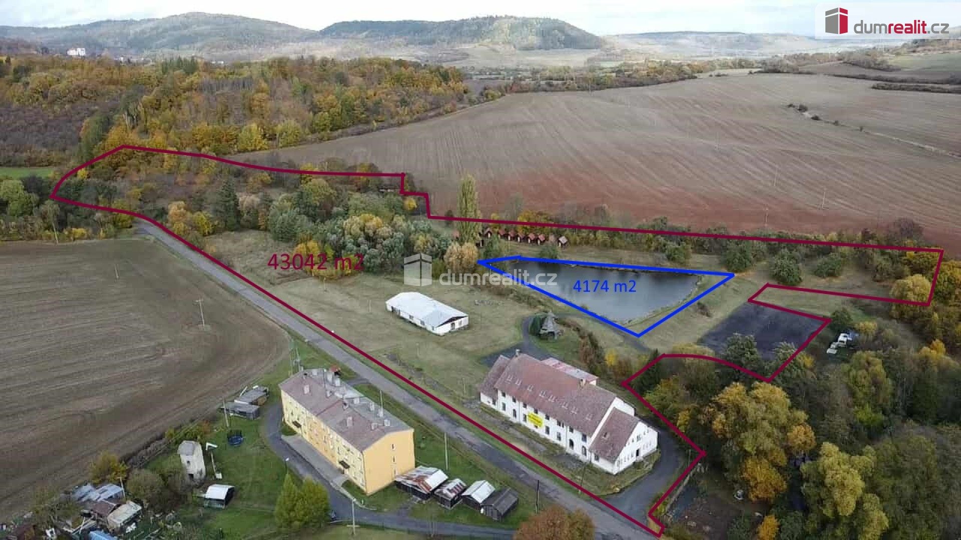 Ubytovací zařízení · 43 069 m² · Kostrčany, Valeč - 4