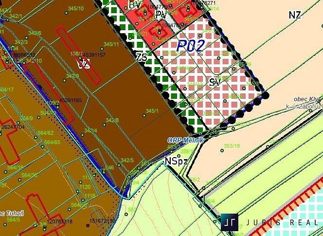 Komerční pozemky, Kly - Záboří, okres Mělník - 2