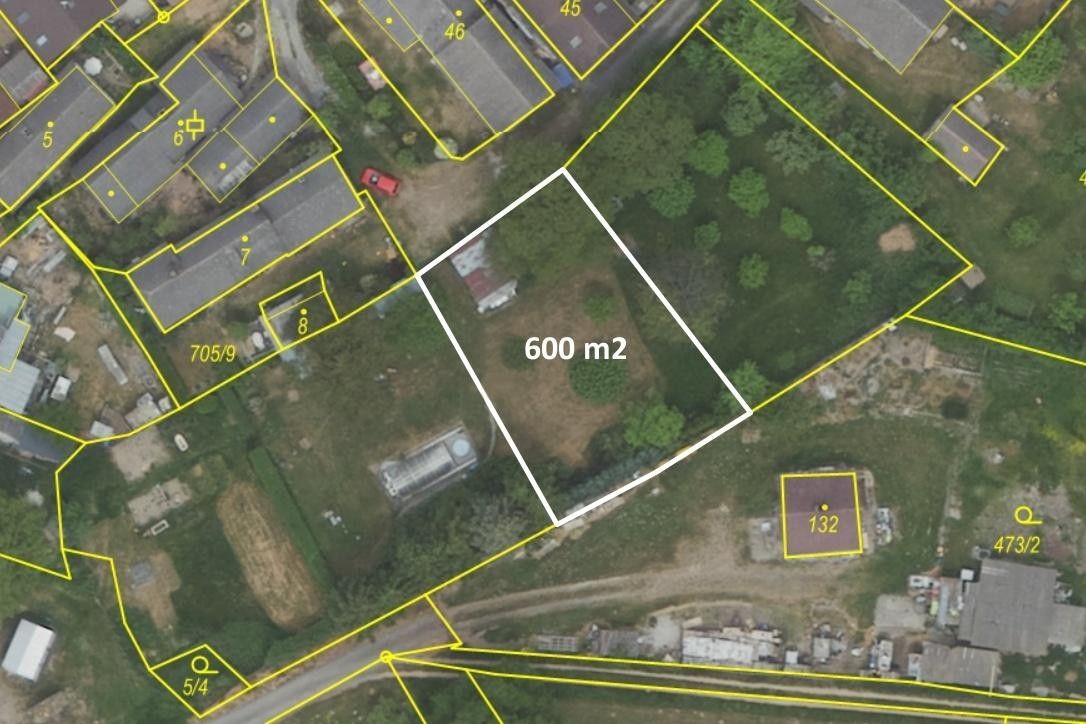 Pozemky pro bydlení, Týček, 600 m²