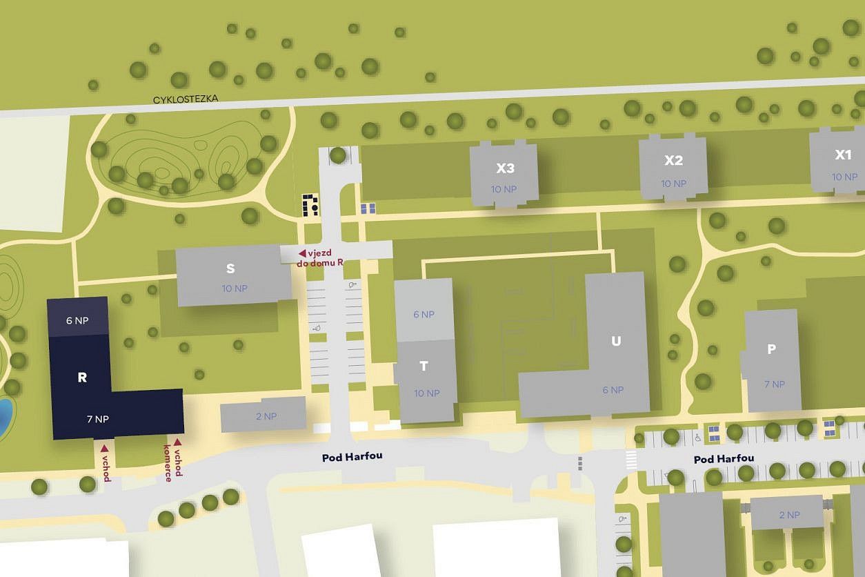 Byt 2+kk · 76 m² · Praha - Vysočany, okres Praha 9, Hlavní město Praha - 4