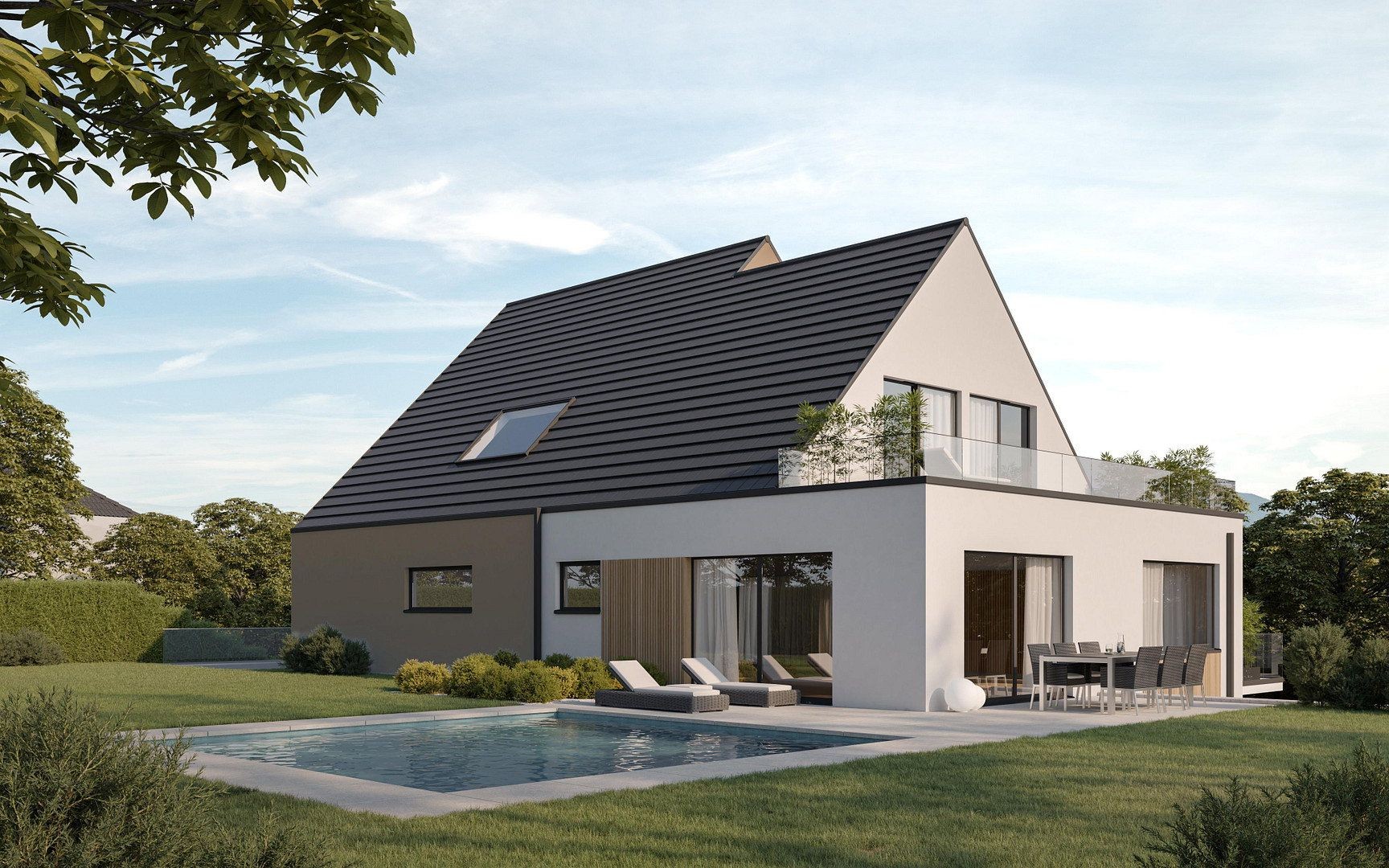 3+1, Auf dem Pitzberg 22, , Porýní-Falc, 112 m² - 1
