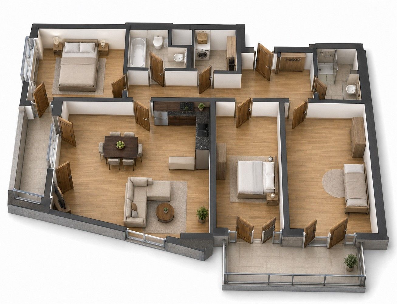 Byt 4+kk · 95 m² · Praha - Stodůlky, okres Praha 13, Hlavní město Praha - 4