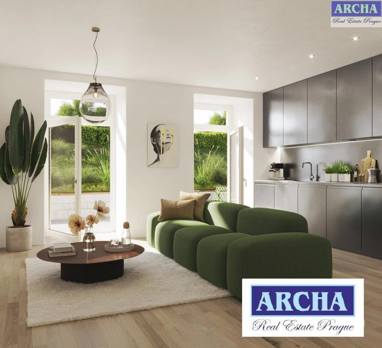 2+kk, Zikova, Praha, 71 m²