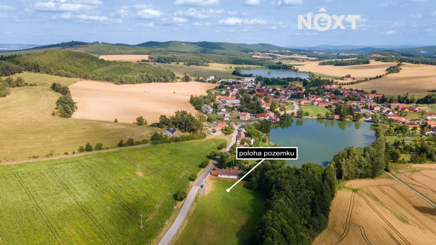 Prodej pozemek pro bydlení - Nová Ves, Český Krumlov, 3 750 m²