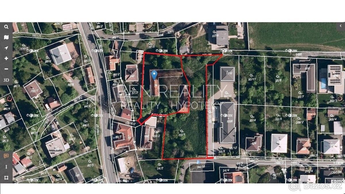 Prodej pozemek pro bydlení - Zlín, 760 01