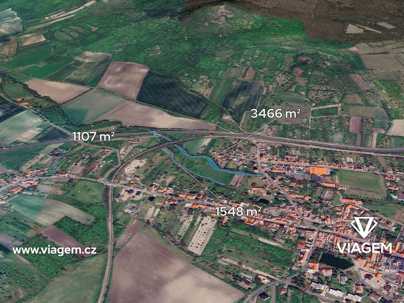 Zemědělský pozemek, 1 004 m²