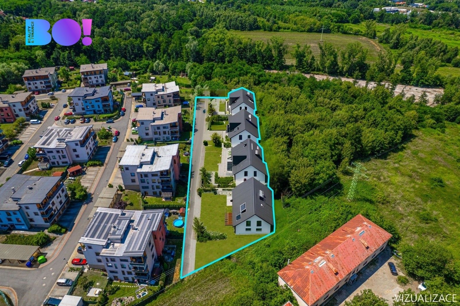 Pozemky pro bydlení, Ostrava, 3 174 m² - 1