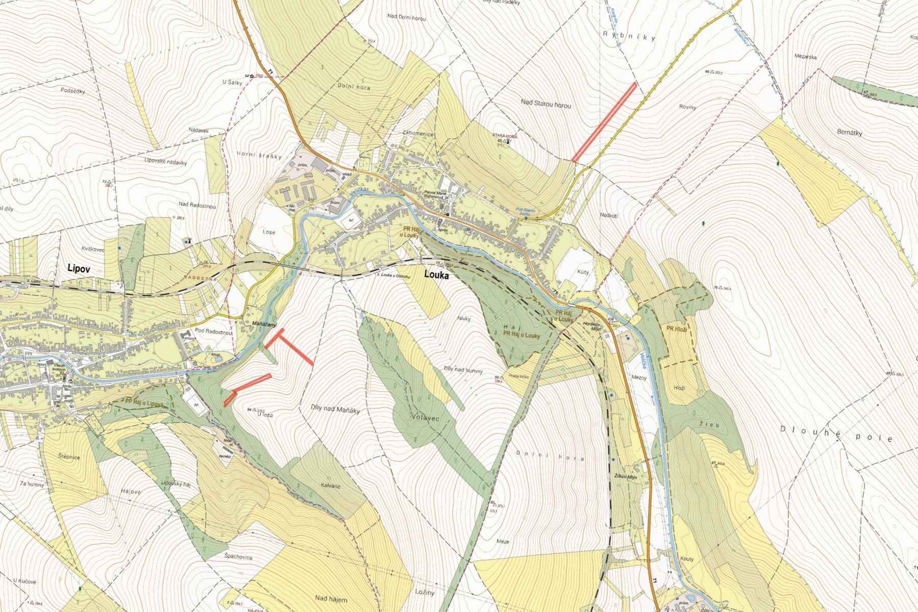 Zemědělské pozemky, Louka - 1