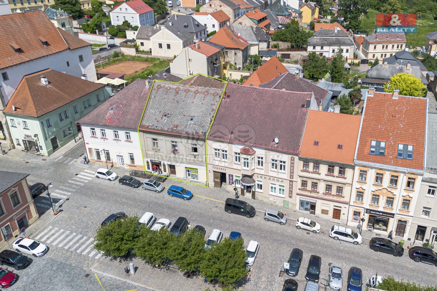 Rodinné domy, Václavské náměstí, Kutná Hora, 250 m²