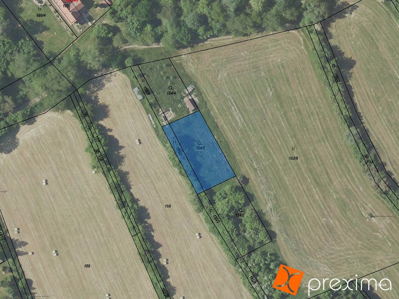 Zahrada, 865 m²