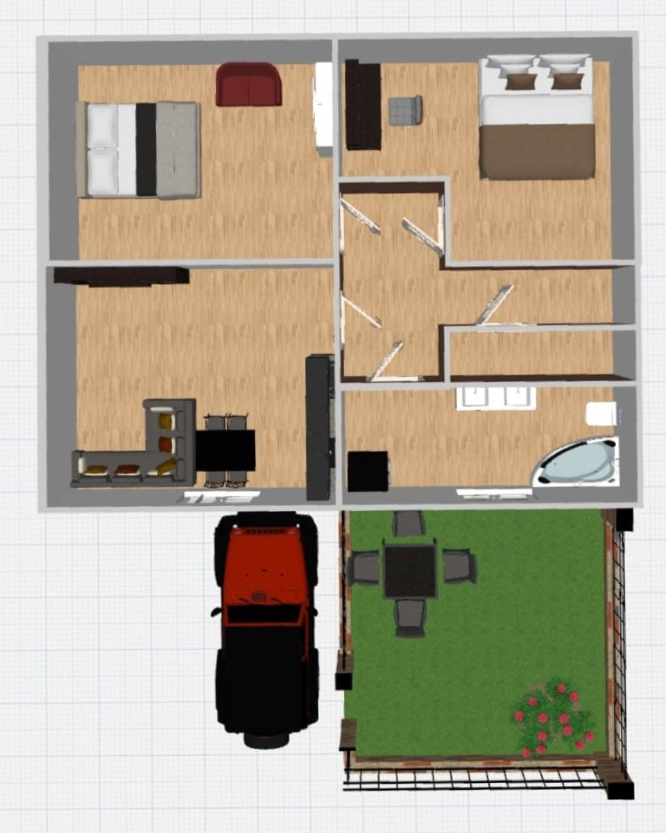 Byt 3+kk · 75 m² · Keltská, Praha - Točná - 3
