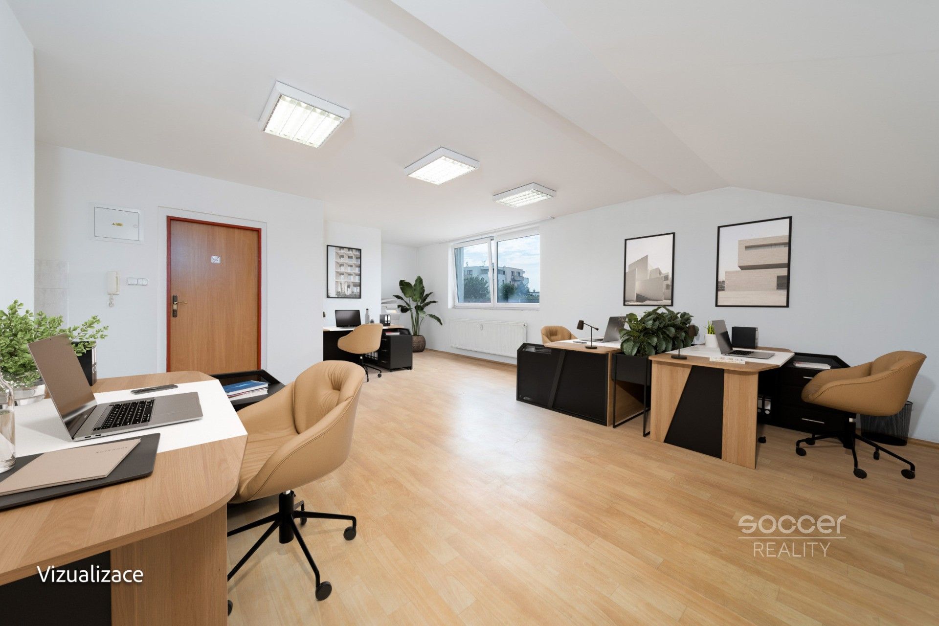 Pronájem kancelář - Říčanská, Jesenice, 123 m²