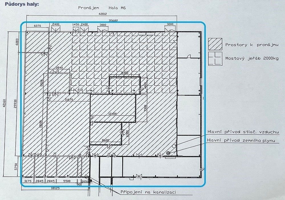 Výrobní prostory · 1 620 m² · Nádražní 104, Kdyně - 3