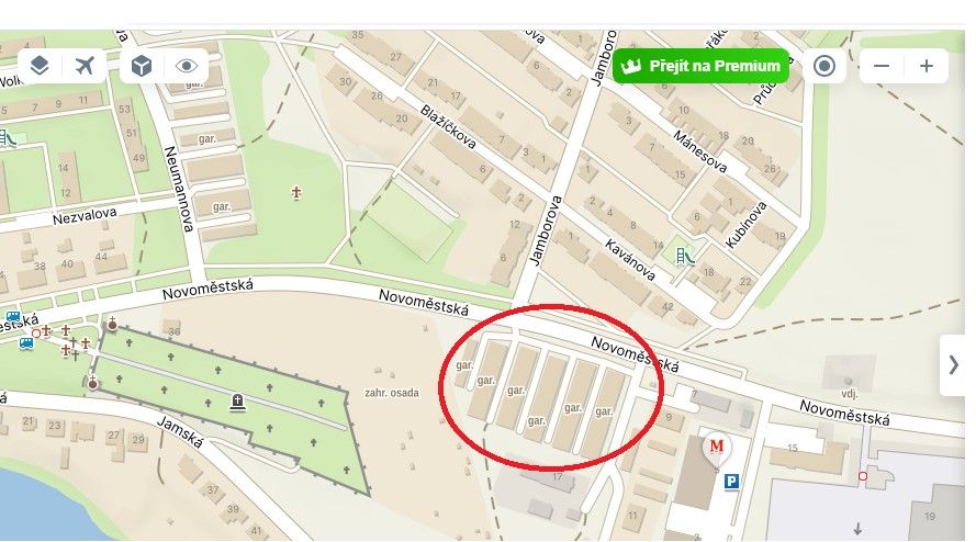 Prodej garáž - Žďár nad Sázavou, 591 01