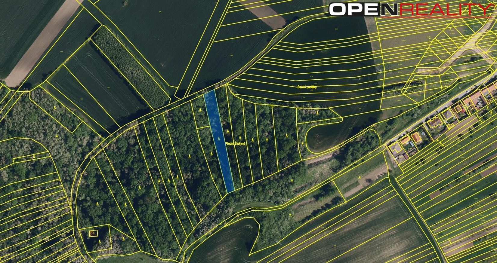 Lesy, Nikolčice, 2 950 m² - 2
