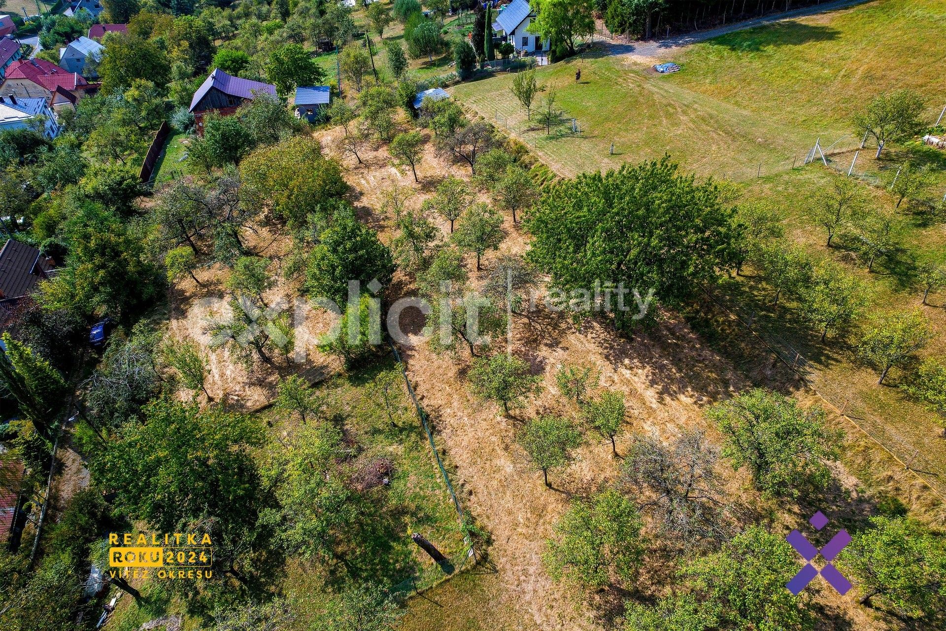 Prodej pozemek pro bydlení - Vítová, Fryšták, 1 075 m²