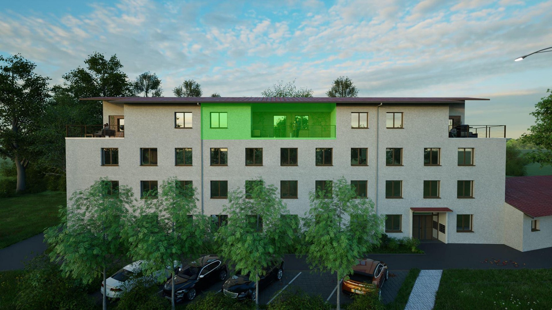 Byt 2+kk · 54 m² · Horská, Litvínov - Chudeřín, okres Most - 3