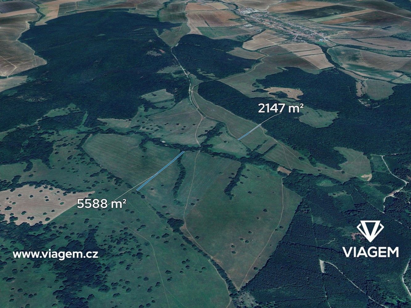 Zemědělské pozemky, Slavkov, okres Uherské Hradiště, Zlínský kraj