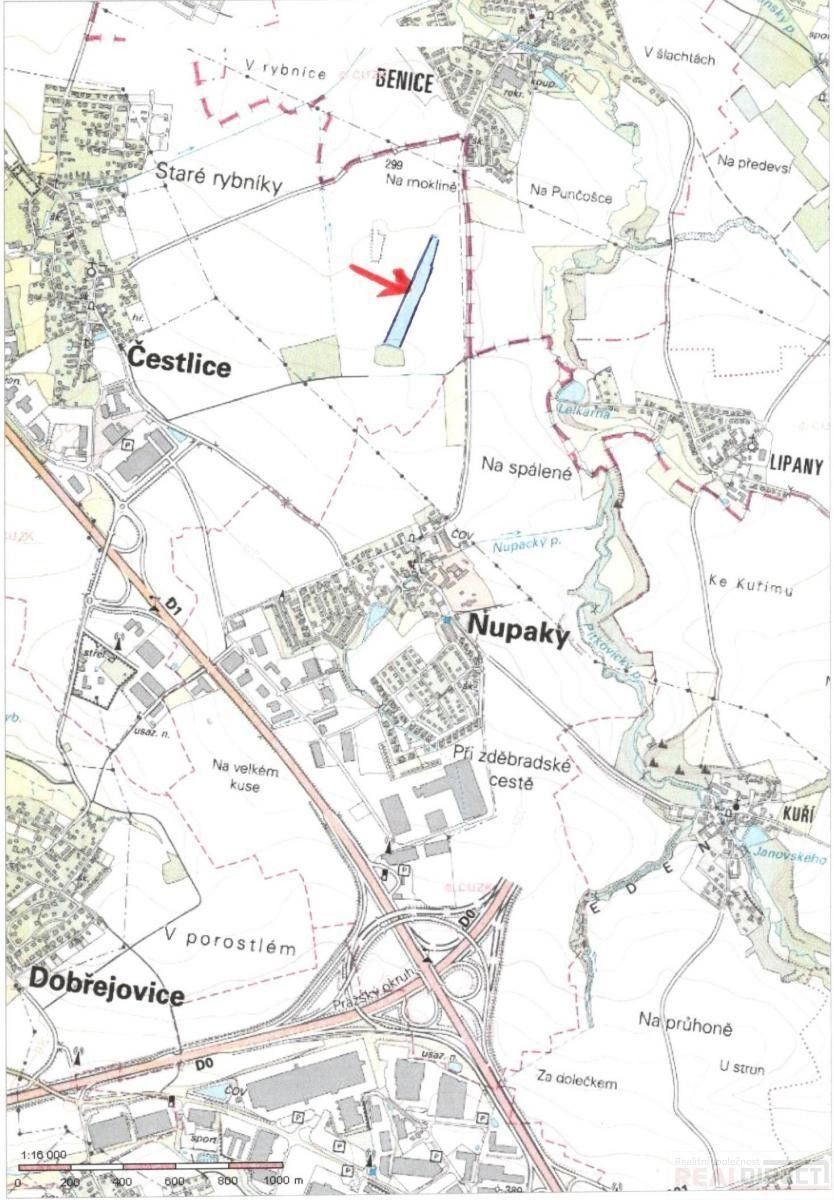 Zemědělské pozemky, Říčanská, Čestlice, 3 118 m²