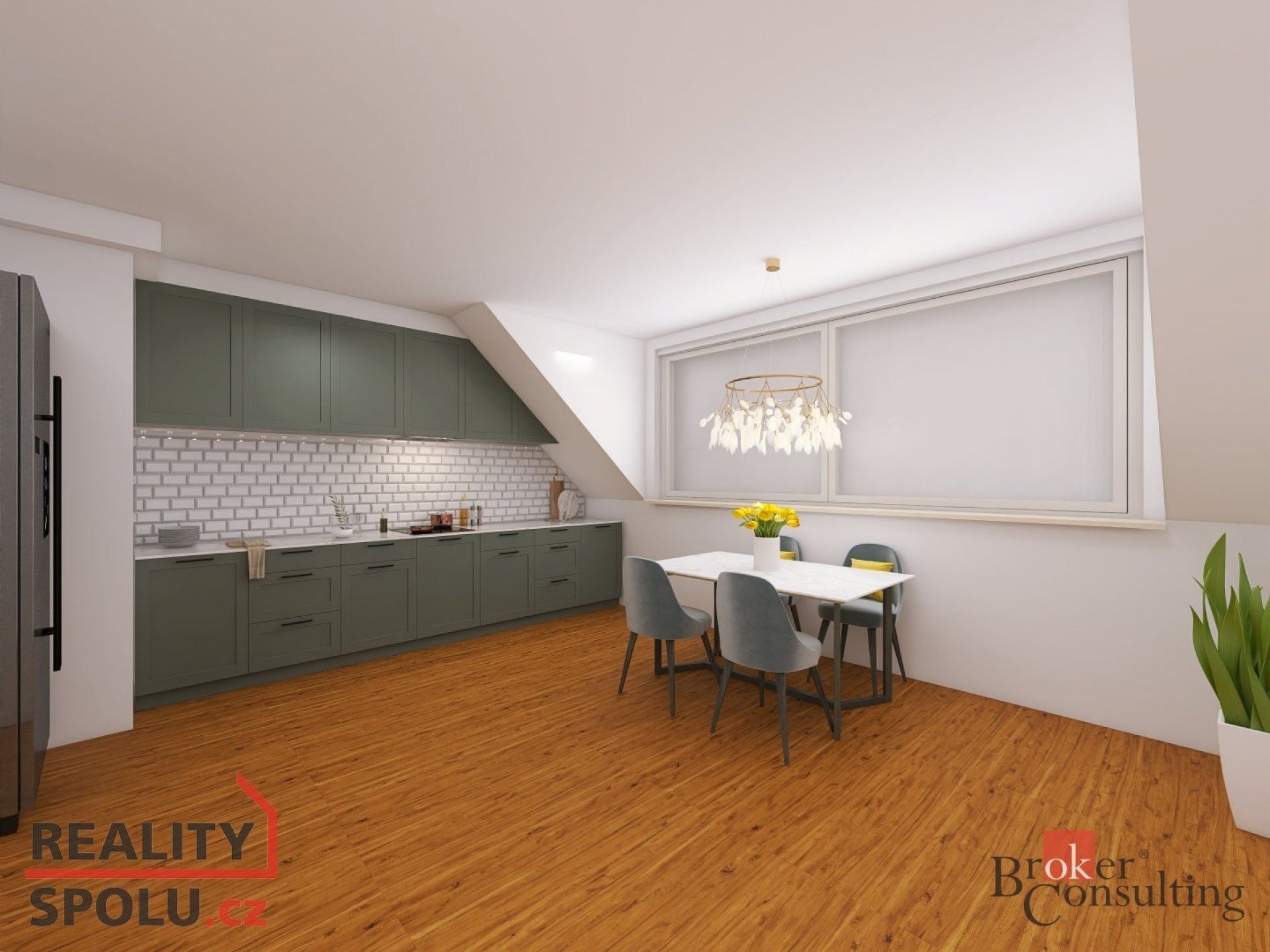 3+kk, Heydukova, Praha, 73 m²