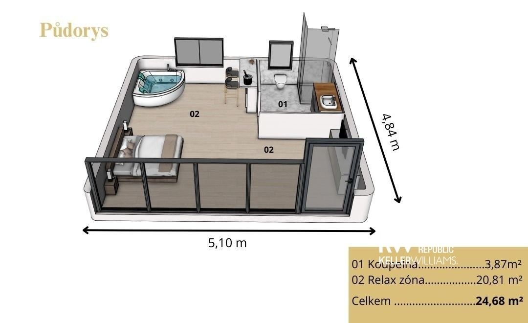 Prodej ostatní - Kladno, 25 m² - 5