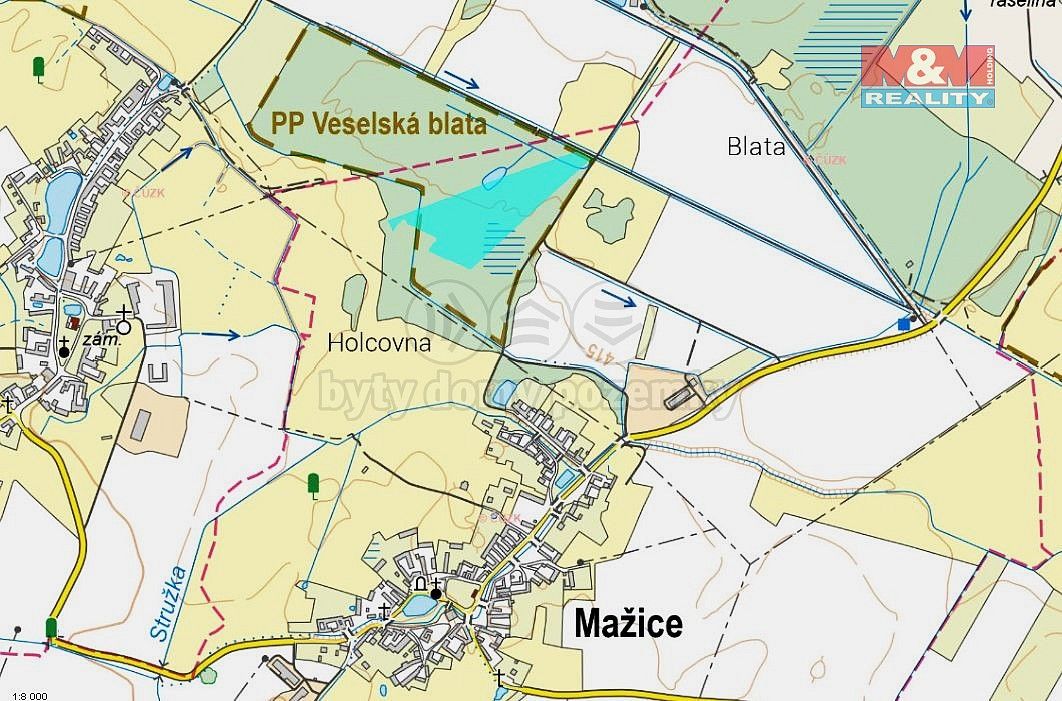 Pozemek · Mažice, okres Tábor - 3