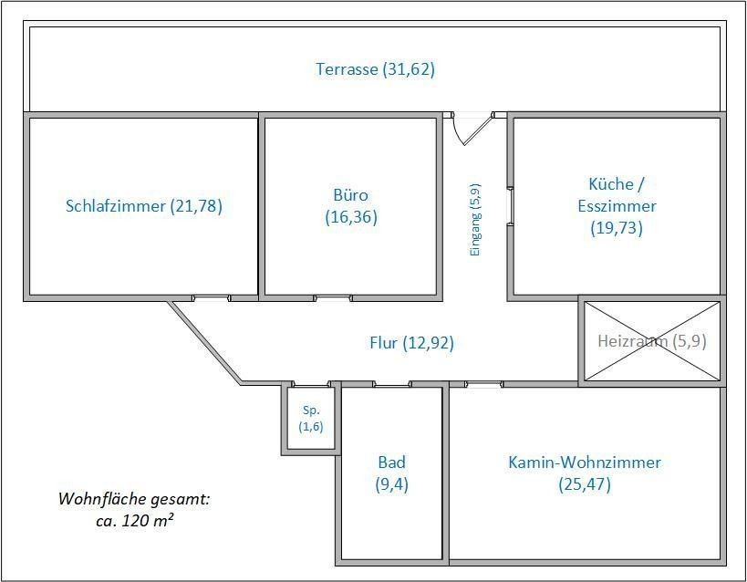 3+1, , Bádensko-Württembersko, 120 m² - 1