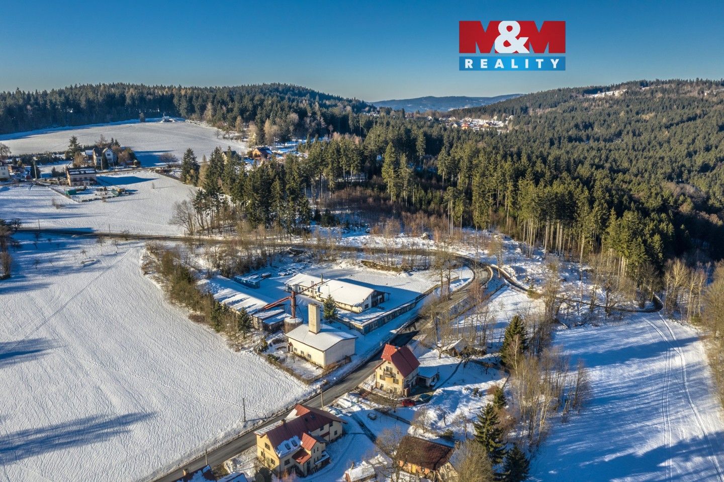 Výrobní prostory, Krásná, Pěnčín, 2 177 m²