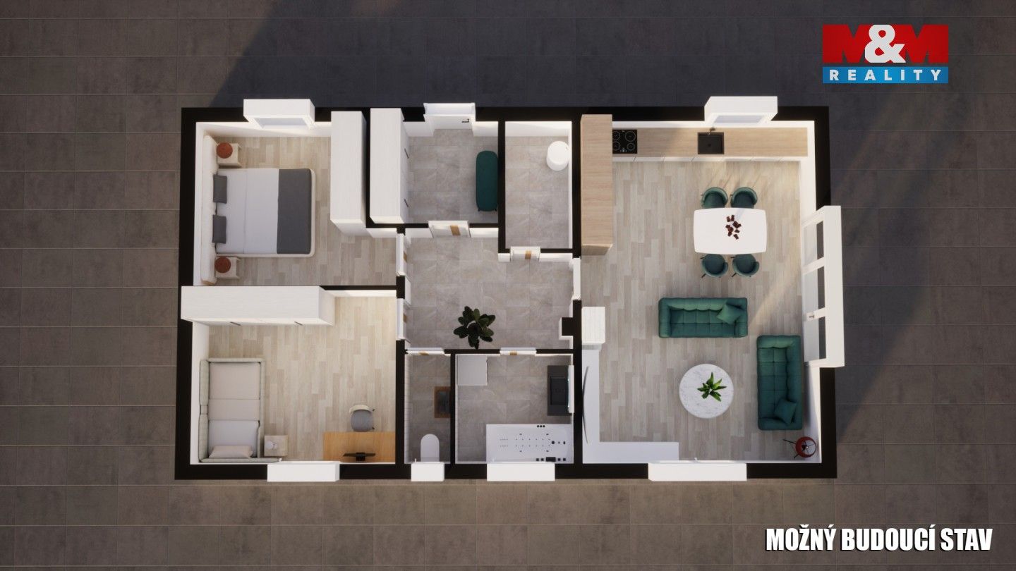 Rodinné domy, Nad Údolím, Dolní Poustevna, 95 m² - 2