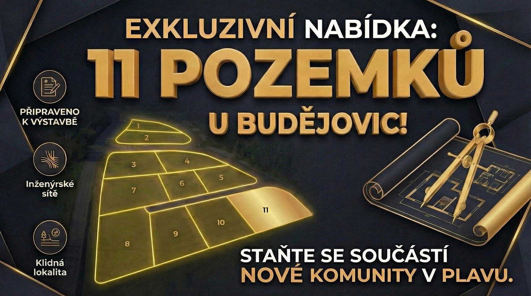 Pozemek pro bydlení · Plav, okres České Budějovice, Jihočeský kraj - 3