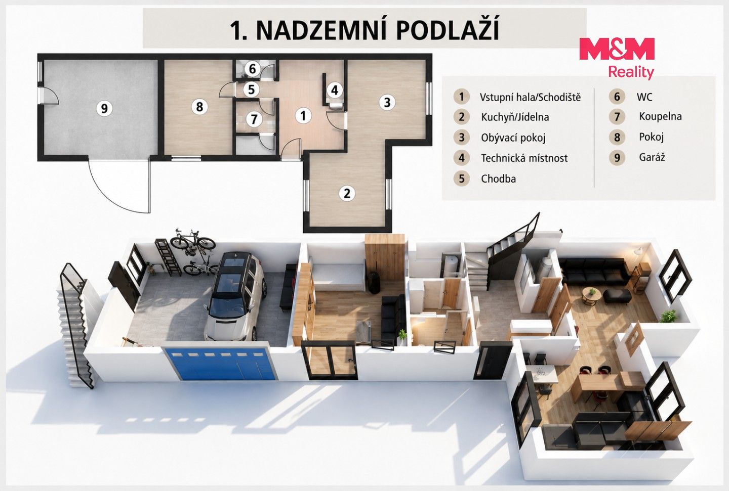 Prodej rodinný dům - Zápská, Lázně Toušeň, 190 m² - 2