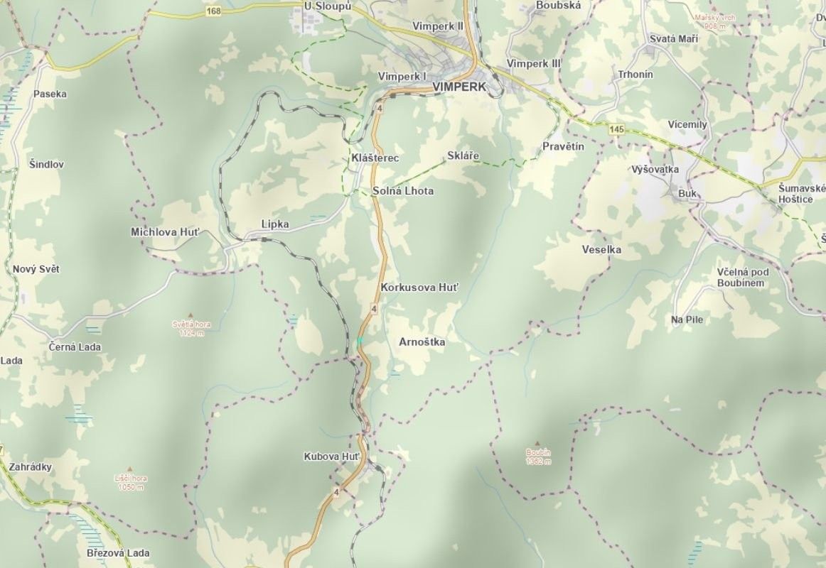 Louka · 12 674 m² · Vimperk - 3