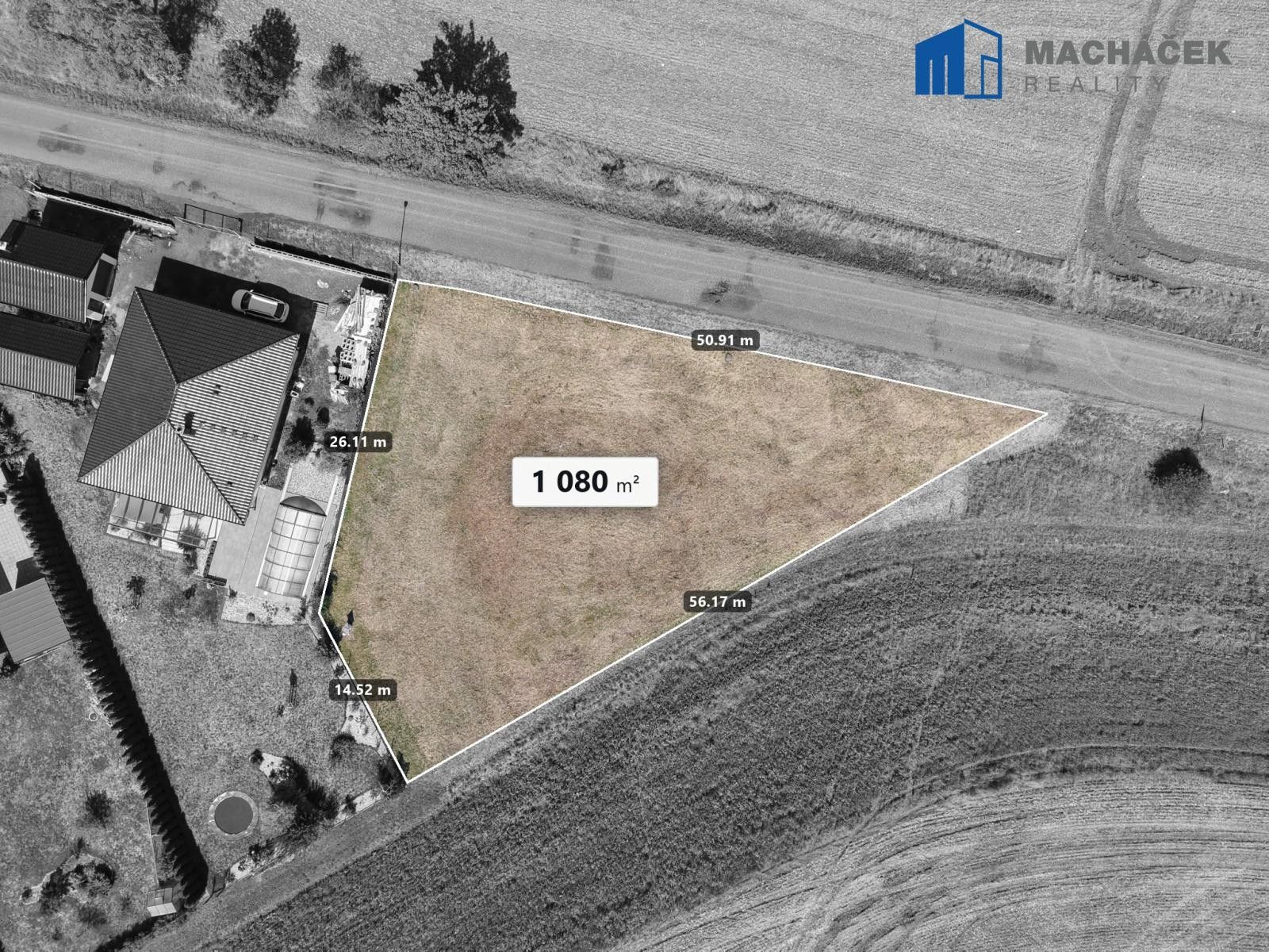 Pozemek pro bydlení, 558 m²