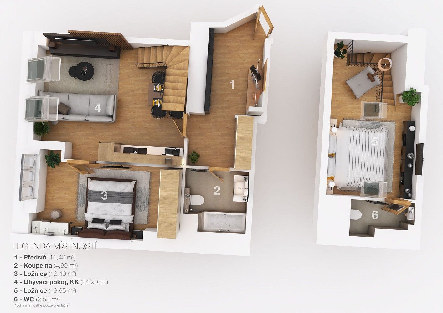 3+kk, Žerotínova, Praha 3 - Žižkov, 71 m² - 2