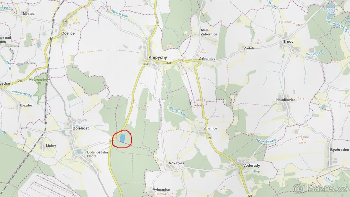 Prodej pozemek pro bydlení - Přepychy, 517 32