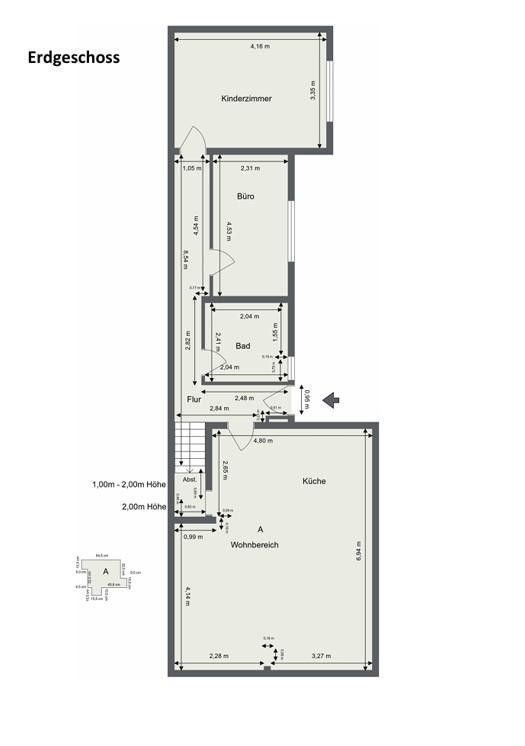 Rodinné domy, Mannheim Schönau Baden-Württemberg 68307, 100 m² - 2