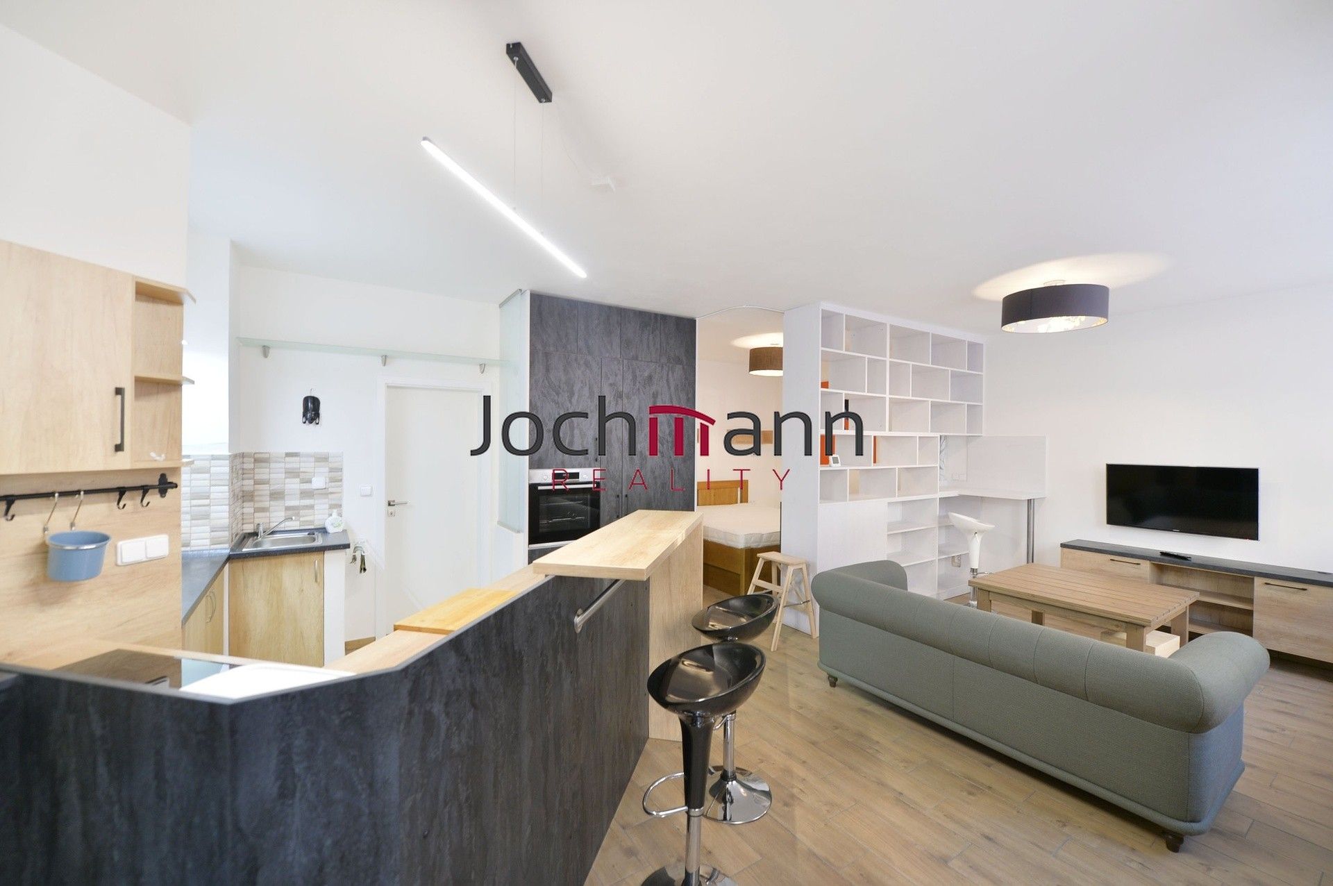 Pronájem byt 1+kk - J. Š. Baara, České Budějovice, 50 m²