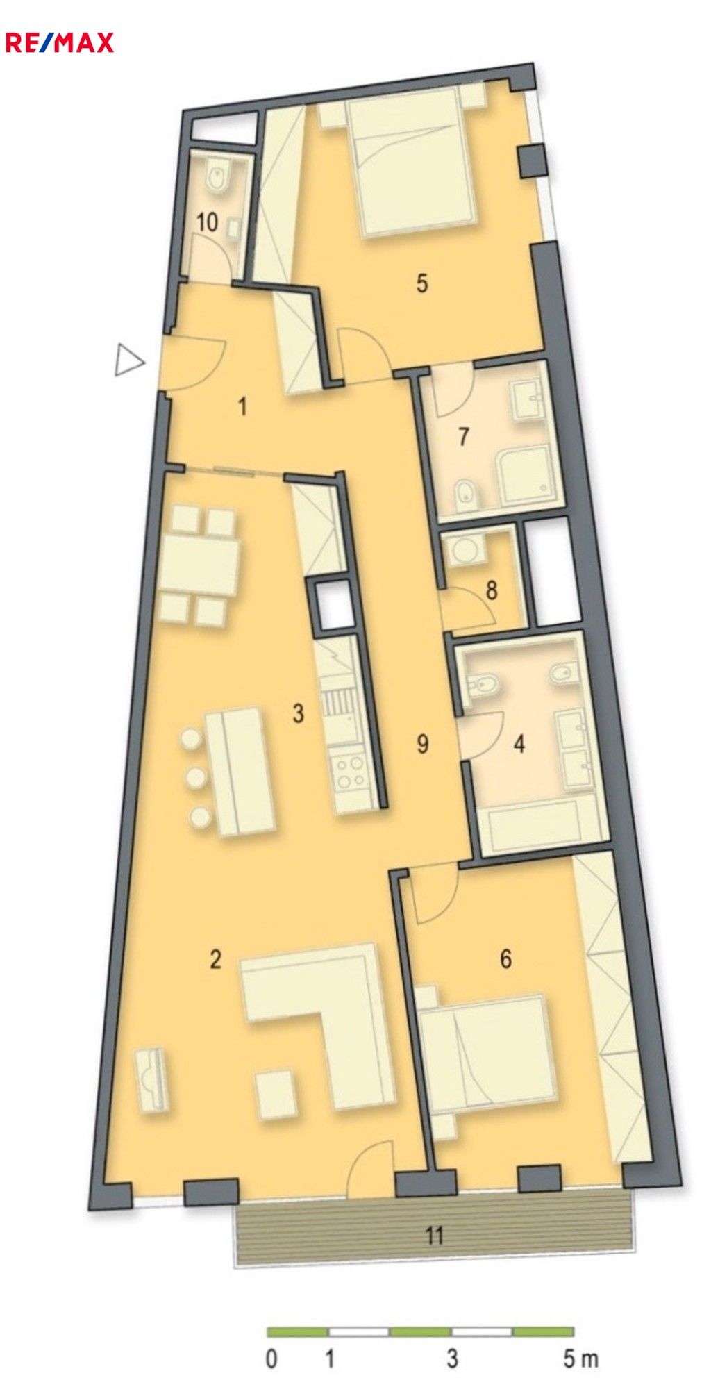 Pronájem byt 3+kk - Baarova, Praha, 111 m²