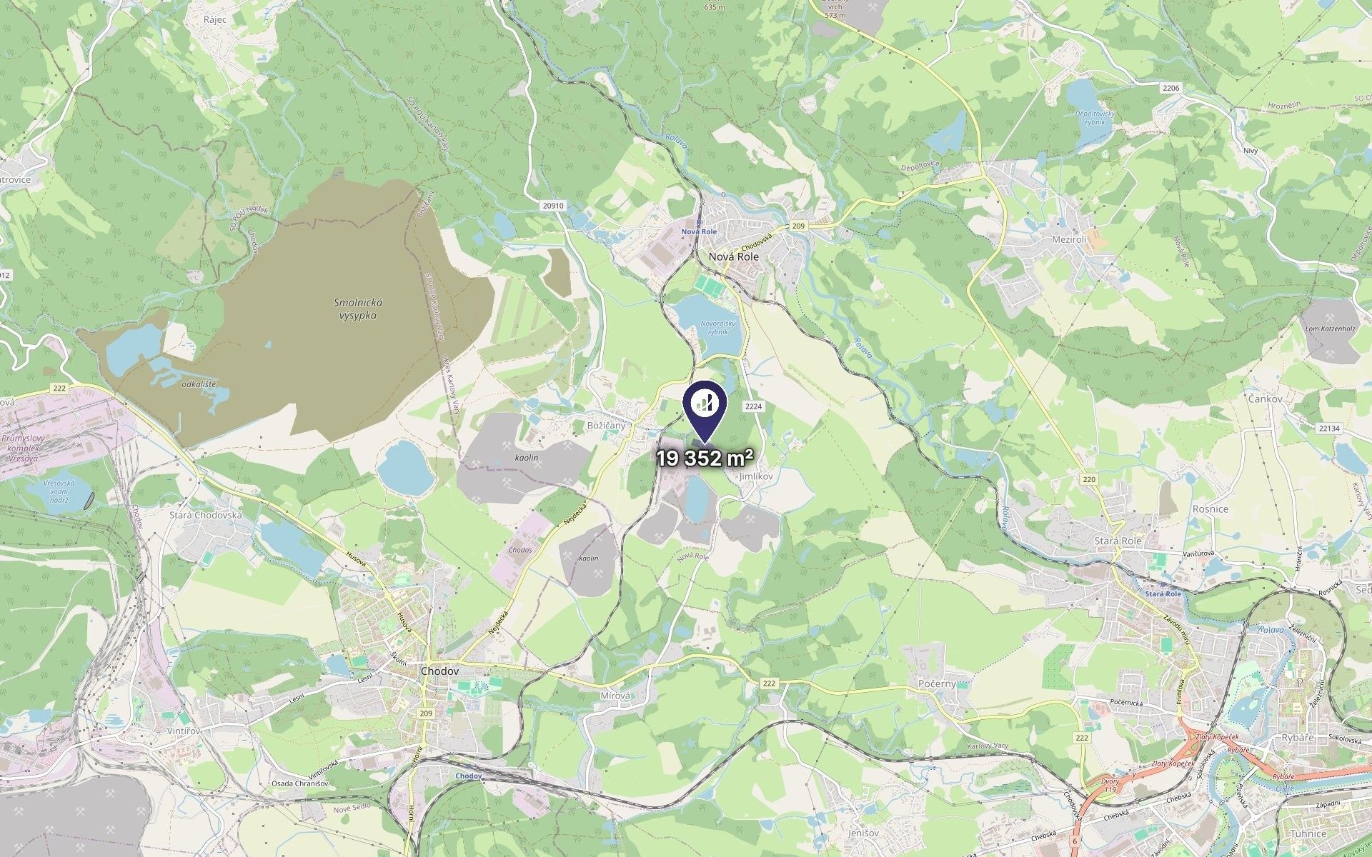 Louka · 6 451 m² · Nová Role - 3